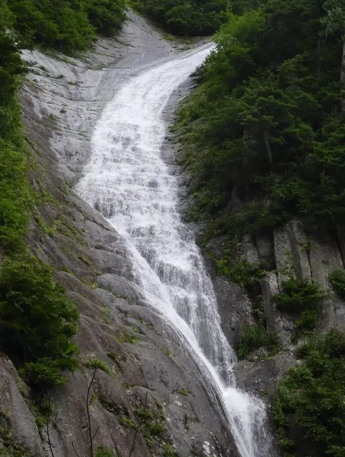 中滝(立又渓谷)の滝活画像