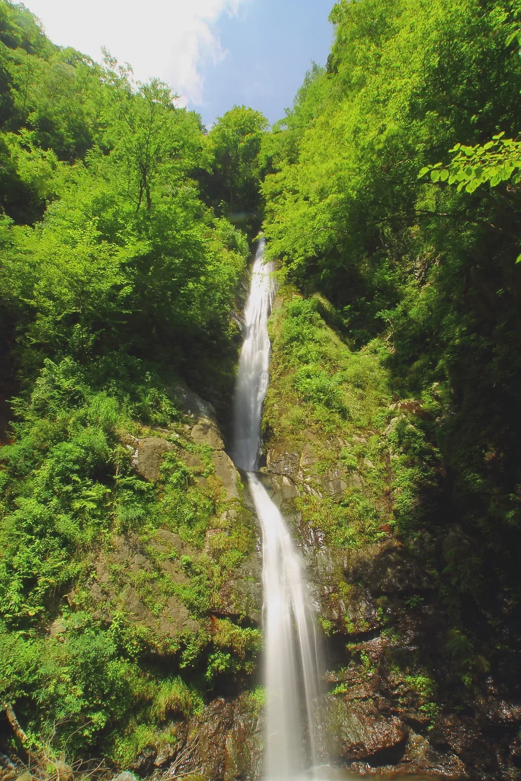 洒水の滝